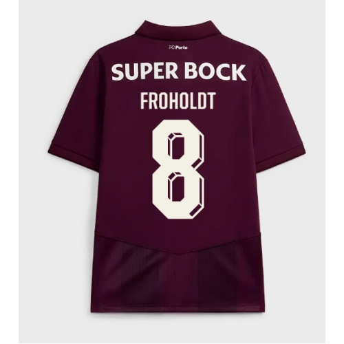 Billige Fotballdrakt Porto Victor Froholdt #8 Replika Bortedrakt 2026-27 Kortermet Billige Fotballdrakt Porto Victor Froholdt #8 Replika Bortedrakt 2026-27 Kortermet